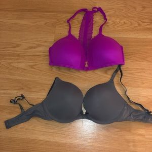 Two brand new bras. From target.